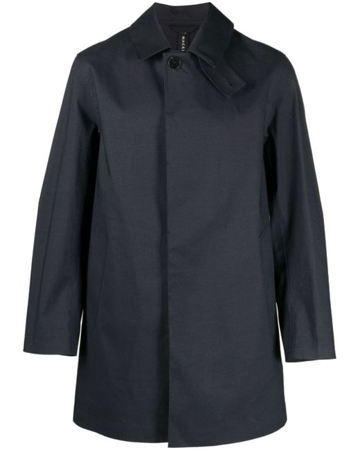 Mackintosh single-breasted coat
