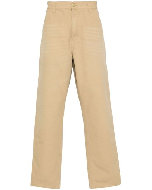 Carhartt Wip Single Knee mid-rise straight-leg trousers