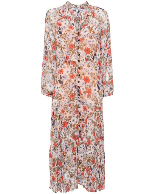 Veronica Beard Zovich floral-print dress