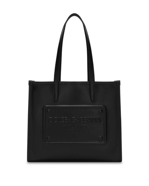 Dolce & Gabbana Shopping leather tote bag