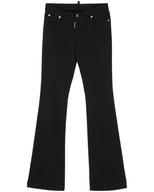 Dsquared2 mid-rise flared jeans