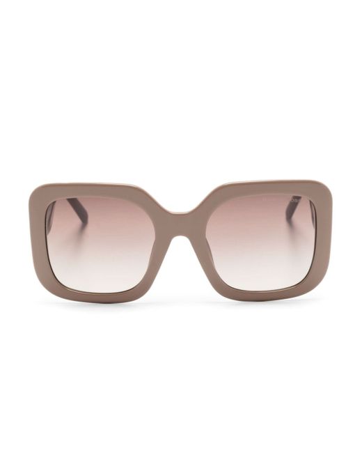 Marc Jacobs colour-block oversized-frame sunglasses