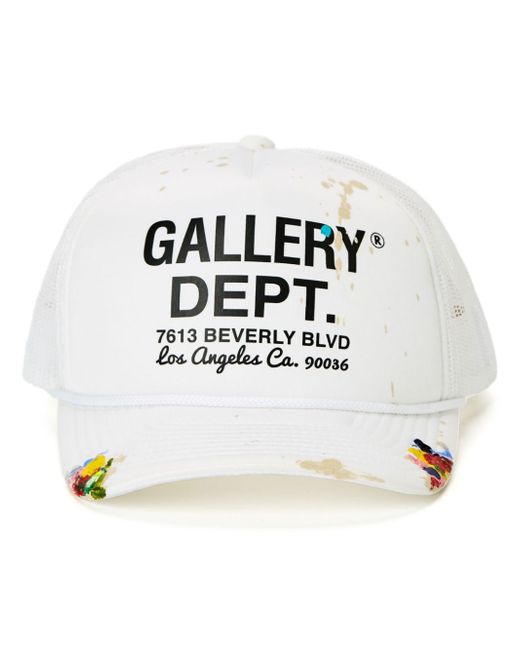 Gallery Dept. Workshop logo-print trucker cap