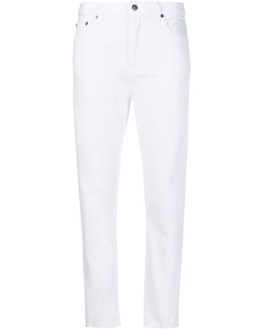 Dondup cropped slim-fit trousers