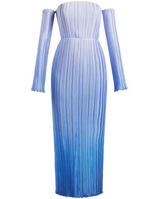 L'Idée Gatsby pleated gown