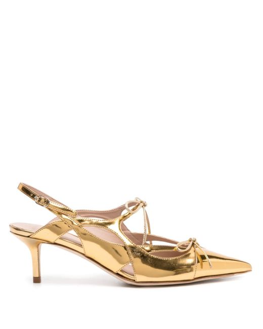 Scarosso Bling 60mm patent-leather pumps