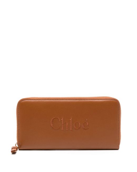 Chloé Sense zip-up wallet