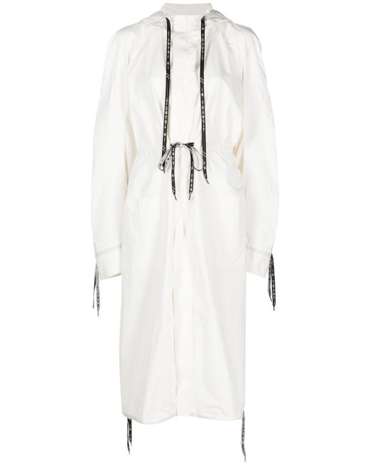 Henrik Vibskov Delivery hooded maxi coat