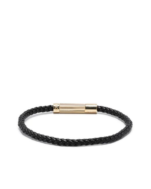 Ferragamo braided leather bracelet