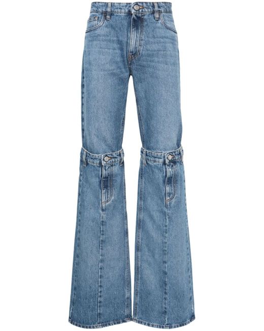Coperni mid-rise wide-leg jeans