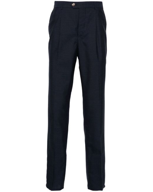 Brunello Cucinelli slim-fit cotton trousers
