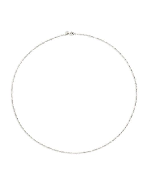 Dodo 18kt white gold Essentials chain necklace