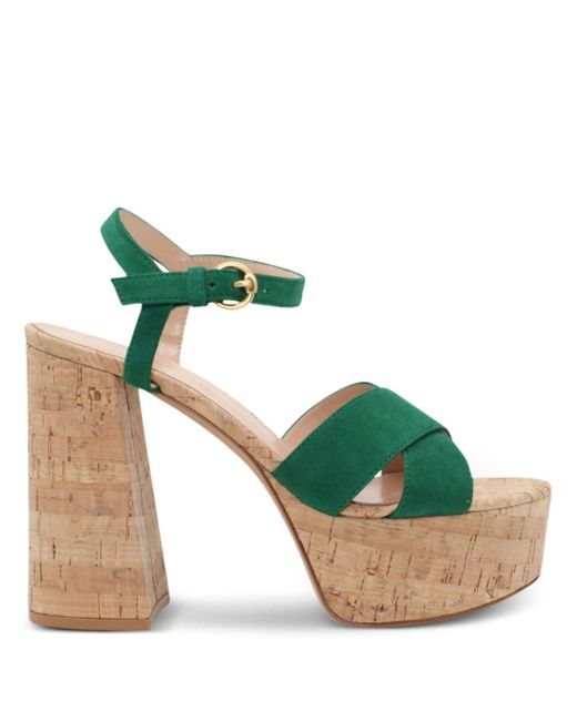 Gianvito Rossi Bebe 120mm leather sandals
