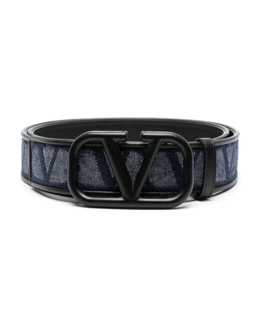 Valentino Garavani Toile Iconographe-jacquard reversible belt