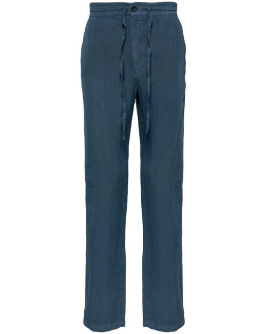 120 Lino straight-leg linen trousers