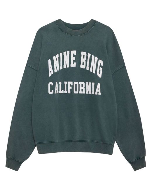 Anine Bing Miles logo-print sweatshirt