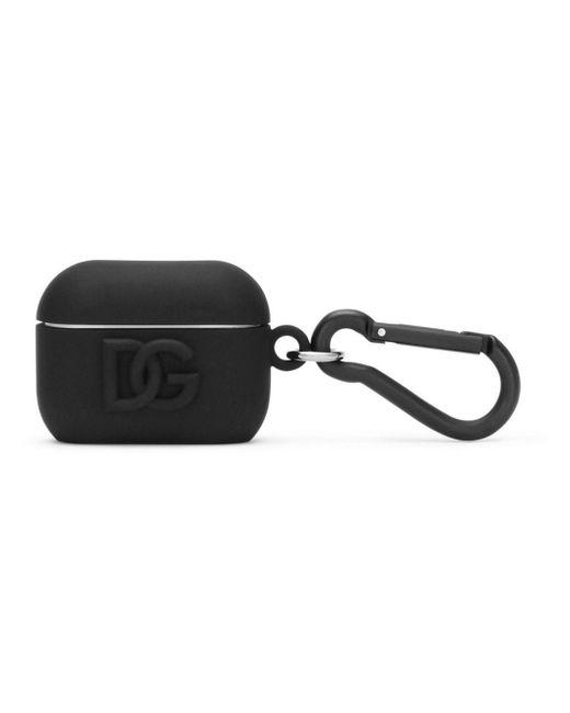 Dolce & Gabbana logo-embossed AirPods case