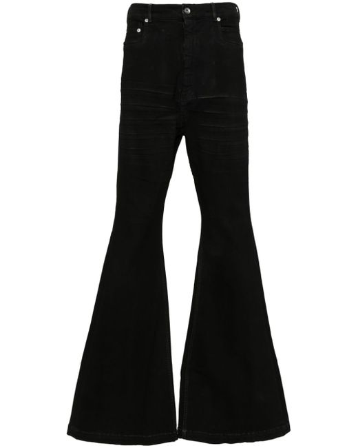 Rick Owens DRKSHDW Bolan high-rise bootcut jeans