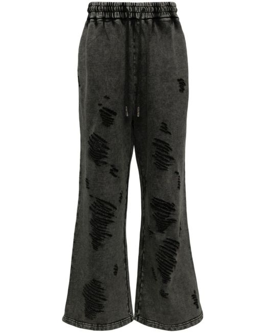 Feng Chen Wang distressed track pants