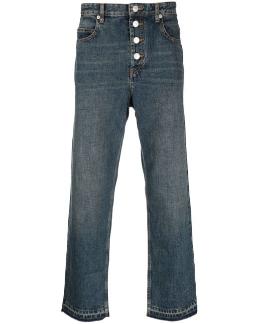 Marant Jelden mid-rise straight-leg jeans