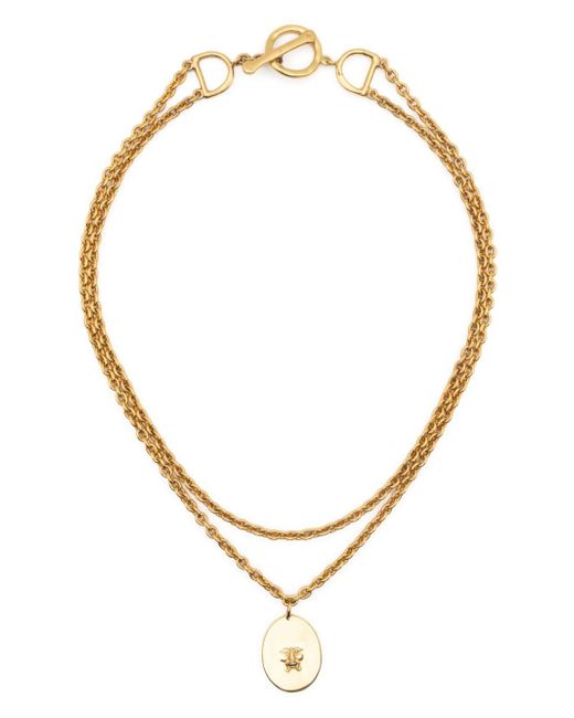 Patou Bocca-charm necklace