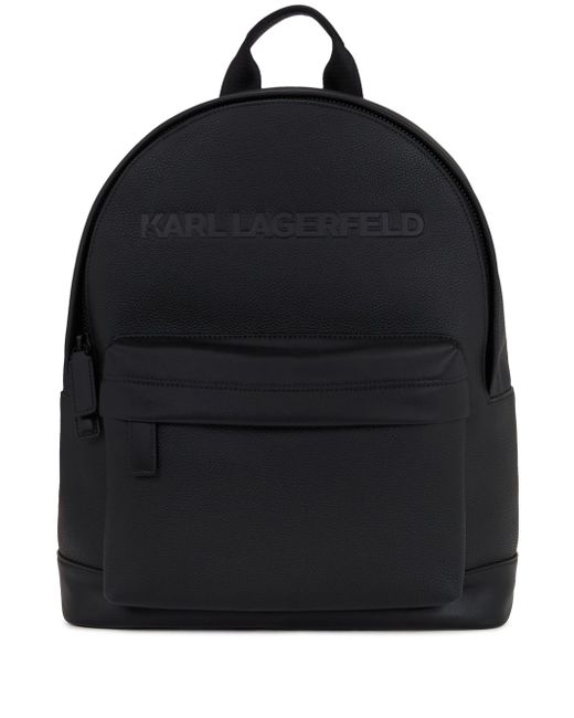 Karl Lagerfeld K/Essential leather backpack