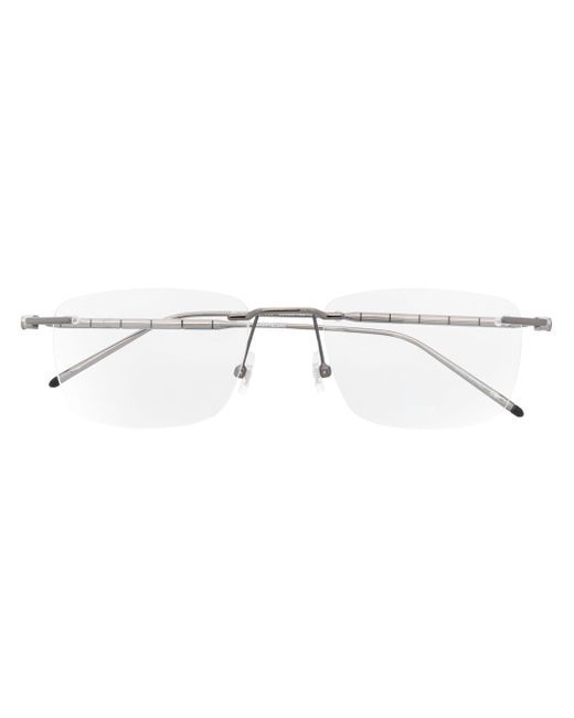 Montblanc rimless square-frame glasses
