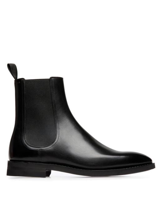 Bally Scribe leather chelsea boots