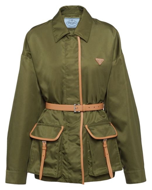 Prada Re-Nylon belted jacket