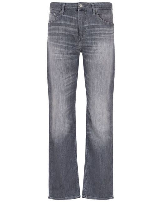 Armani Exchange mid-rise straight-leg jeans