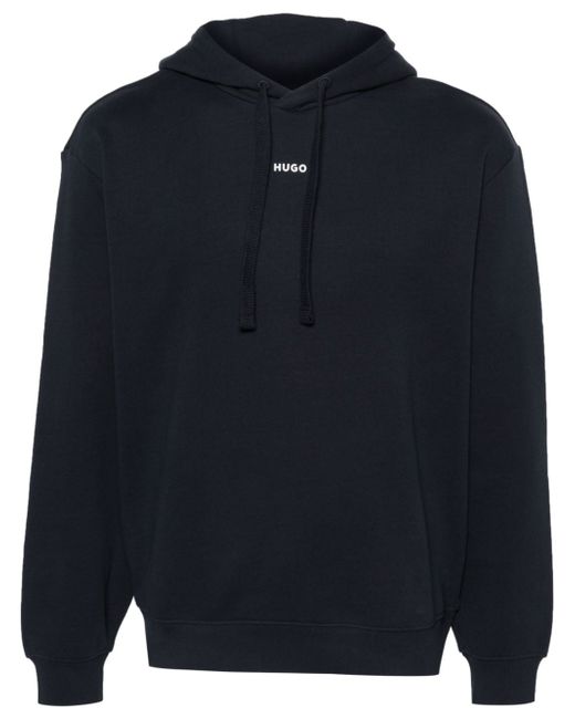 Hugo Boss logo-print hoodie