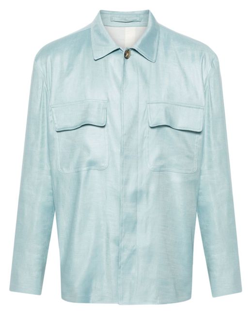 Lardini buttoned shirt jacket