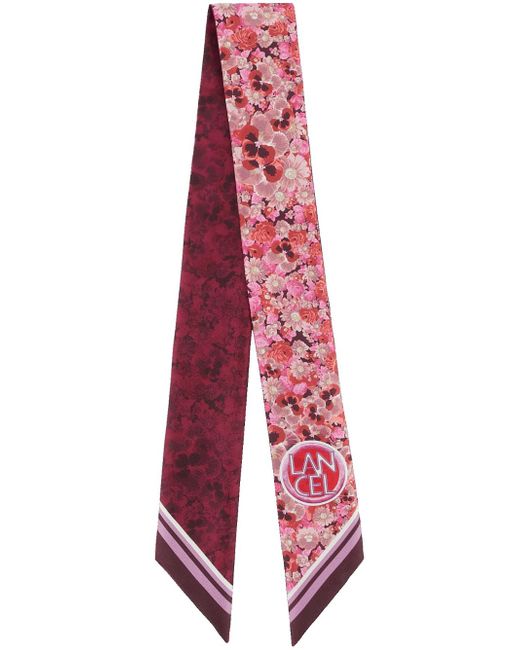 Lancel Roxane floral-print scarf