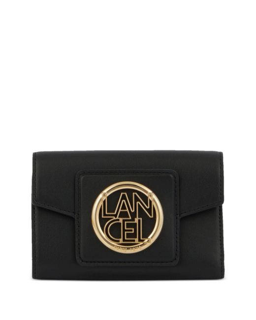 Lancel Roxanne leather compact wallet