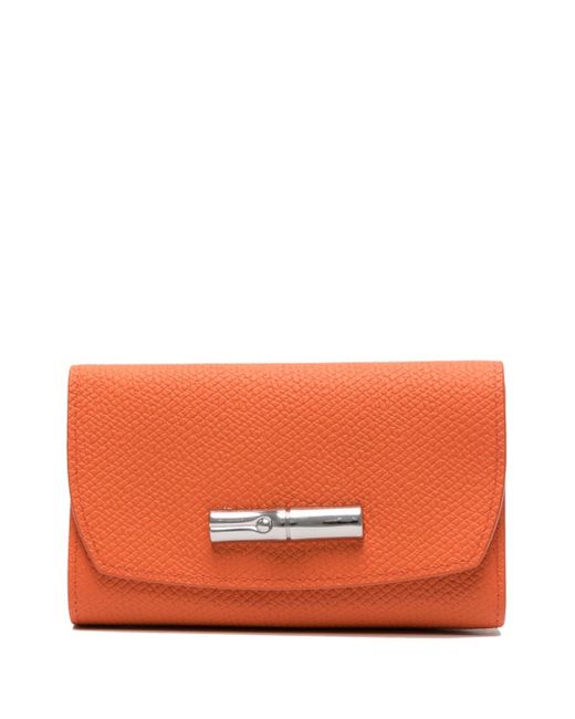 Longchamp Roseau leather bi-fold wallet
