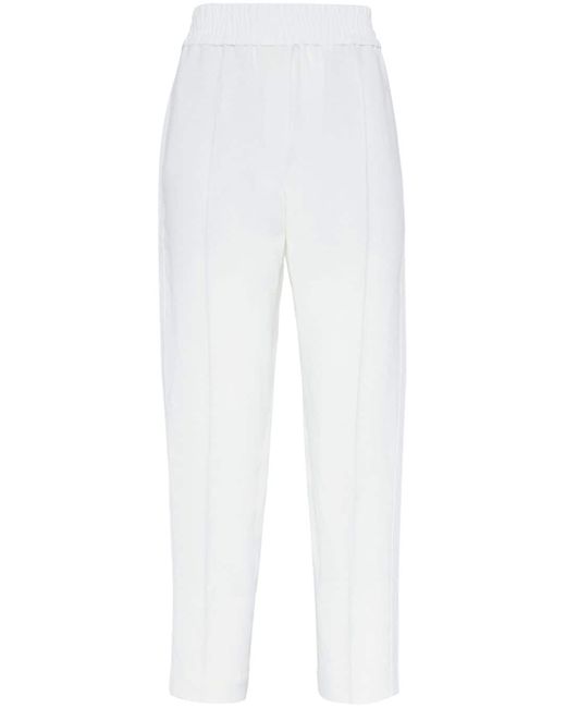 Brunello Cucinelli cropped tapered trousers