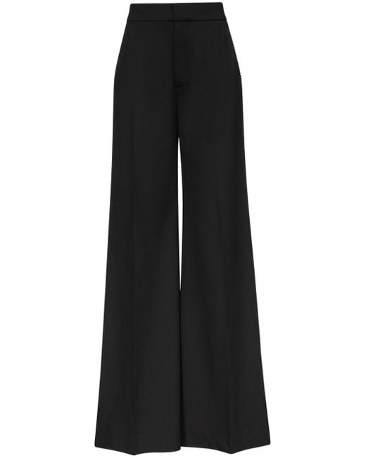 Area crystal-embellished trousers