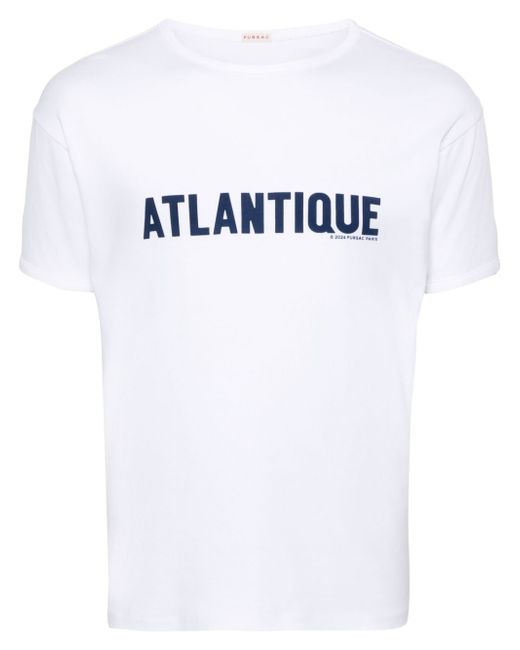 Fursac slogan-print T-shirt