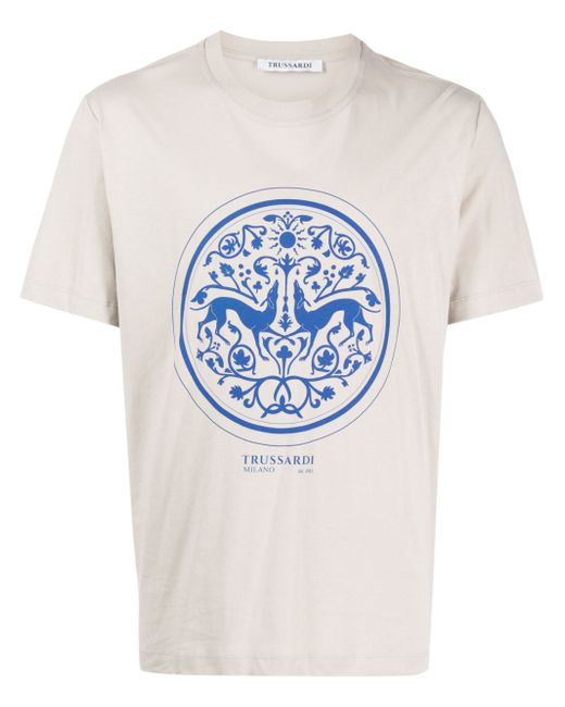 Trussardi medallion-print T-shirt