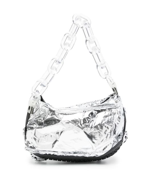 Innerraum mirrored faux-leather shoulder bag