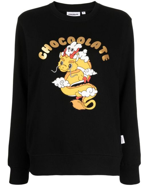 Chocoolate graphic-print sweatshirt