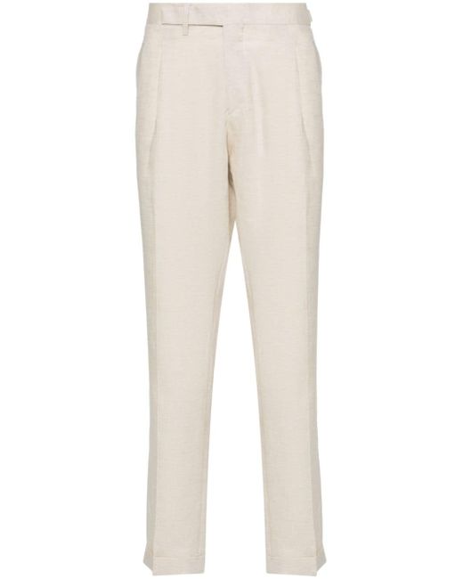 Briglia 1949 pleated tapered trousers