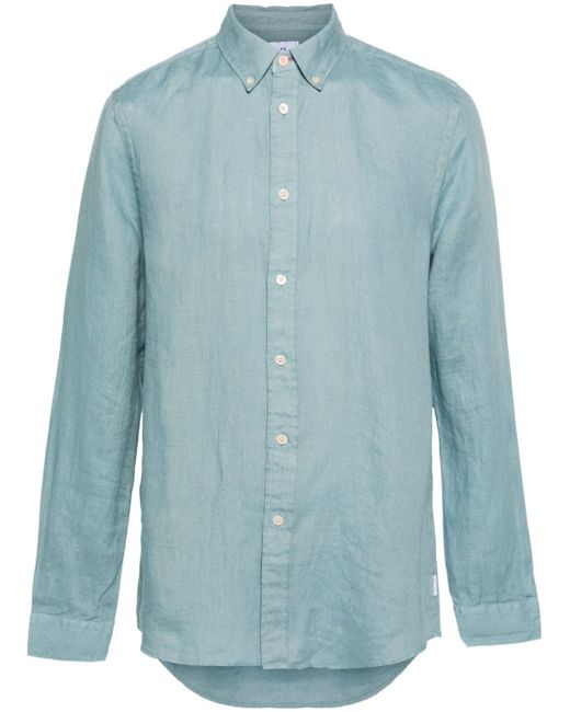 PS Paul Smith button-down collar linen shirt