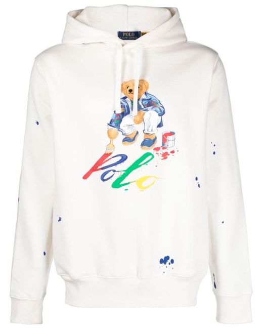 Polo Ralph Lauren Polo Bear cotton-blend hoodie
