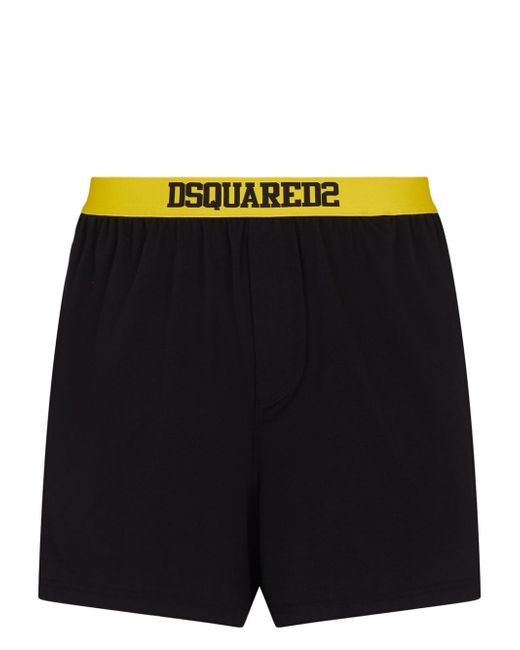 Dsquared2 logo-print strap cotton-blend boxers