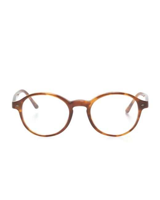 Giorgio Armani round-frame glasses