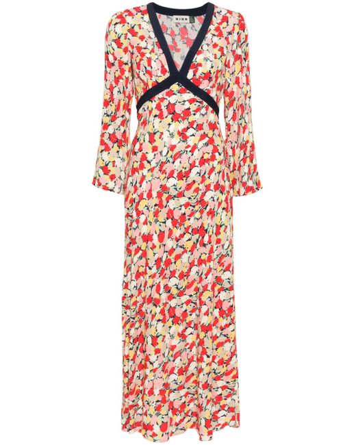 rixo Tania floral-print midi dress