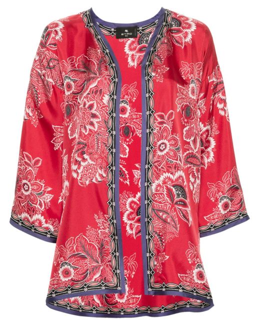 Etro floral-print jacket