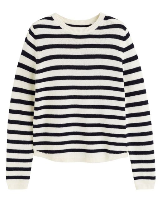 Chinti And Parker Breton elbow-patch jumper