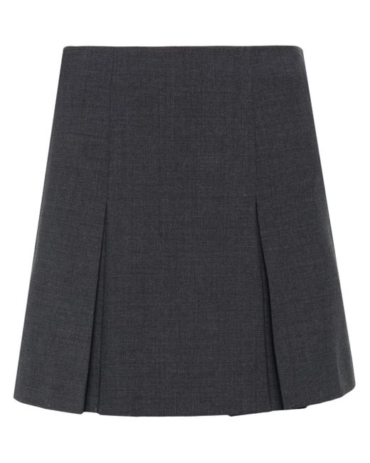 Claudie Pierlot pleat detailing skirt